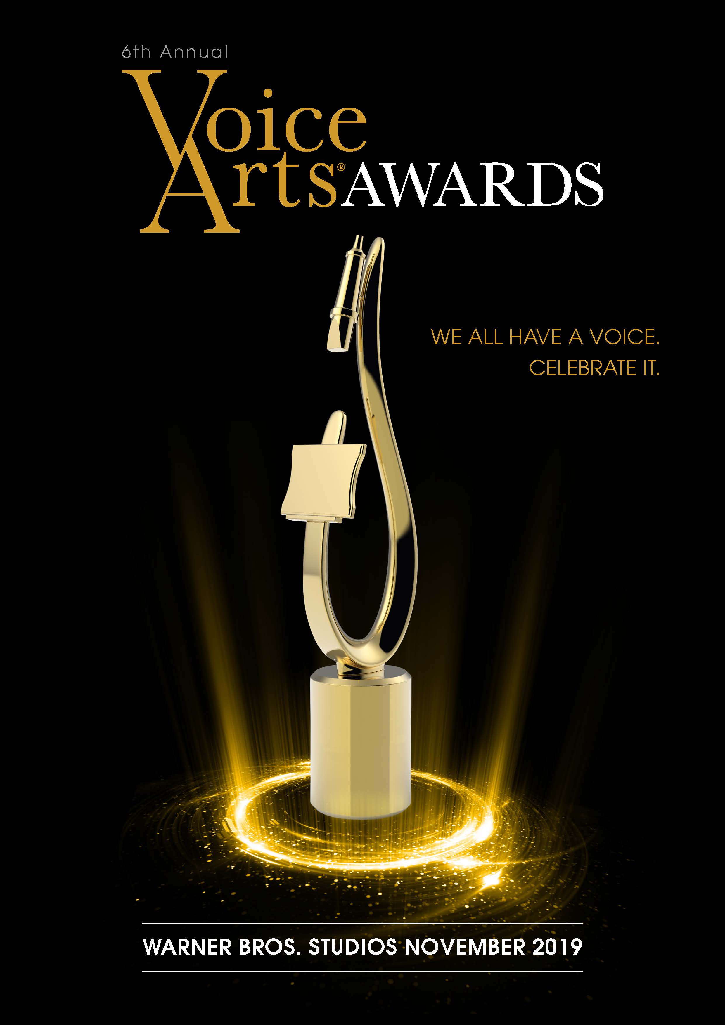 Voice Arts® Awards Sovas